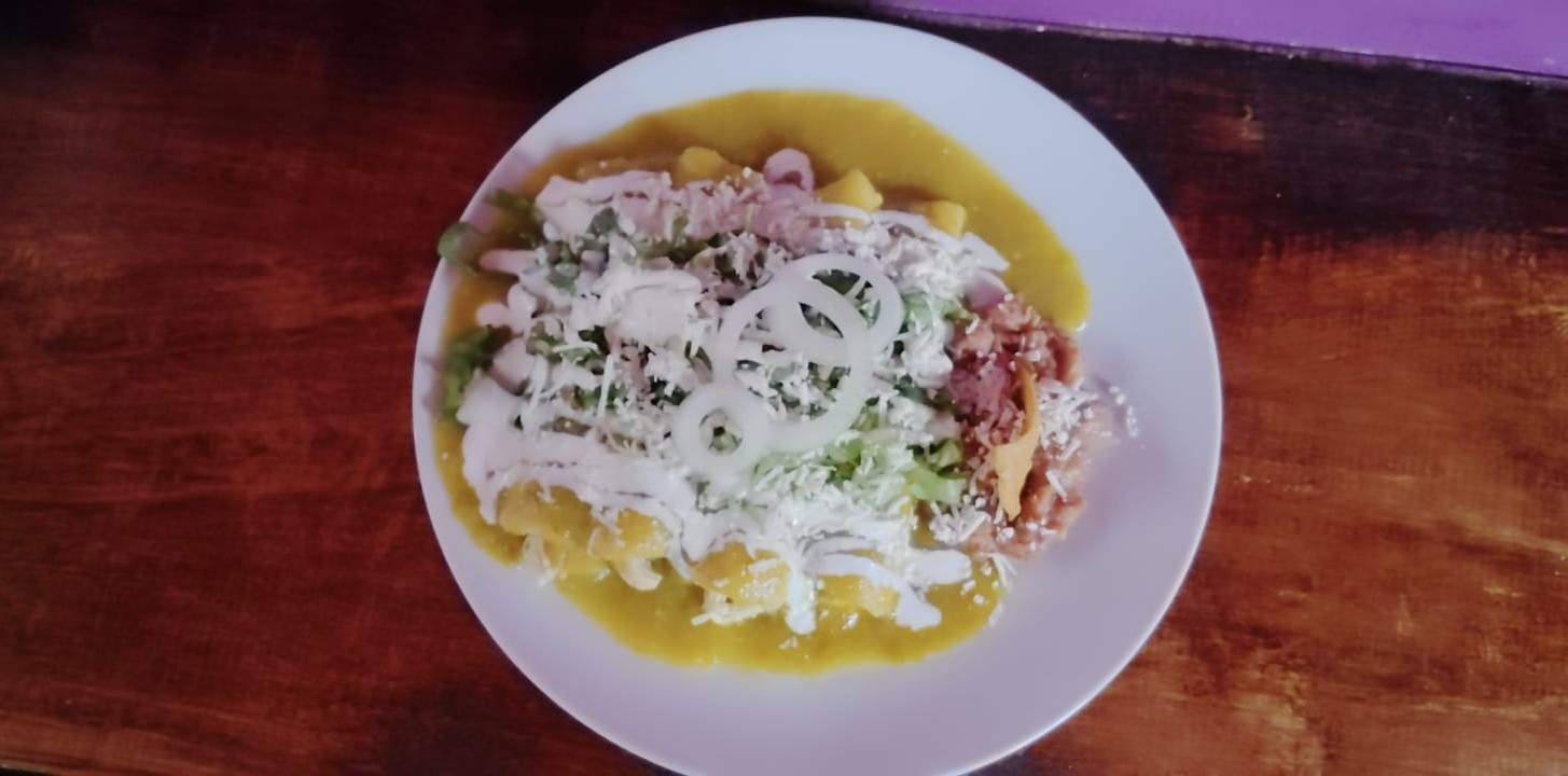 Enchiladas Verdes de Pollo