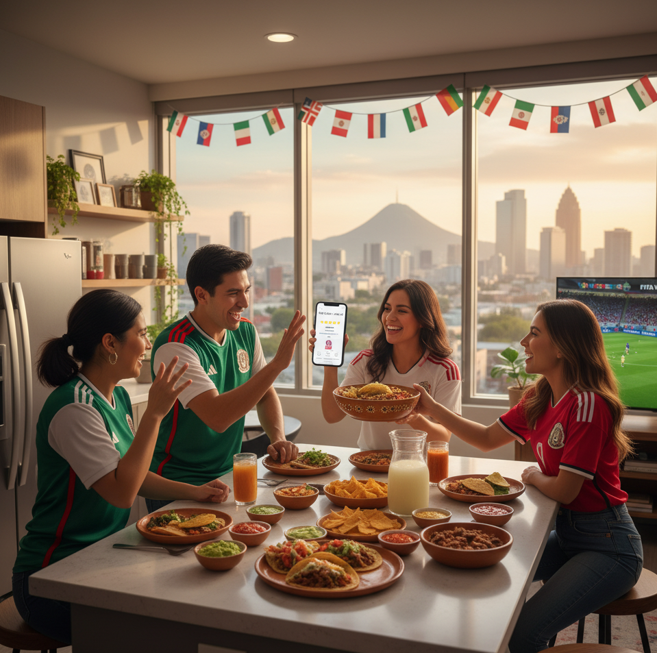The Best homlunch Hosts in Monterrey for the World Cup