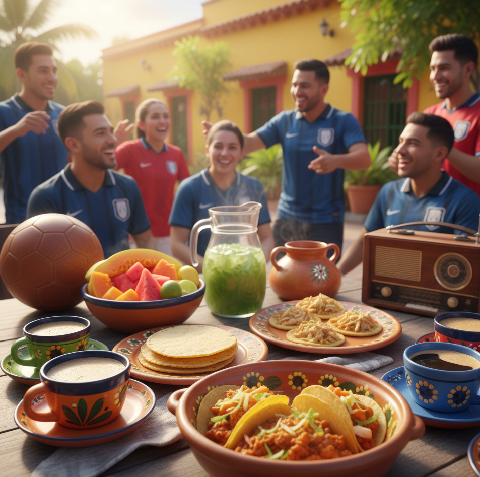 Desayunos locales en Yucatán antes del partido