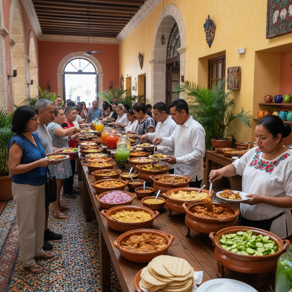 Comida abundante y barata en Yucatán para visitantes del Mundial 2026