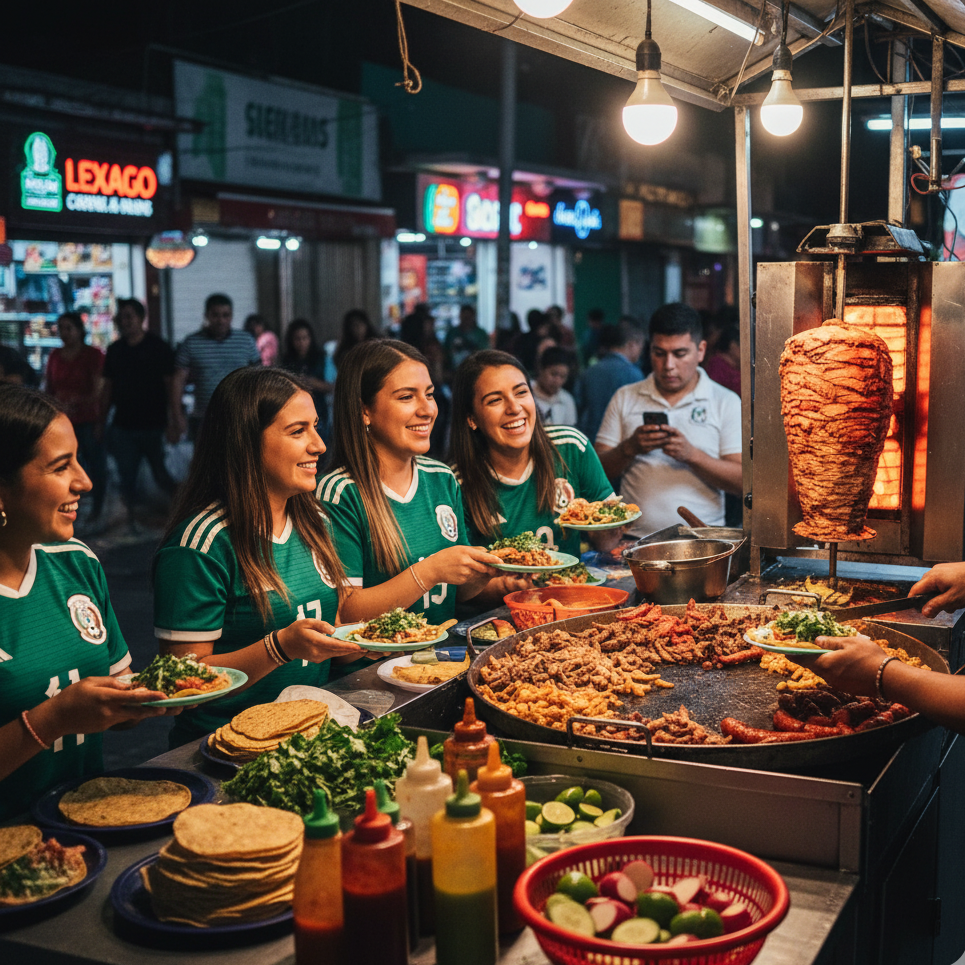 Cenas económicas en Guadalajara después del partido
