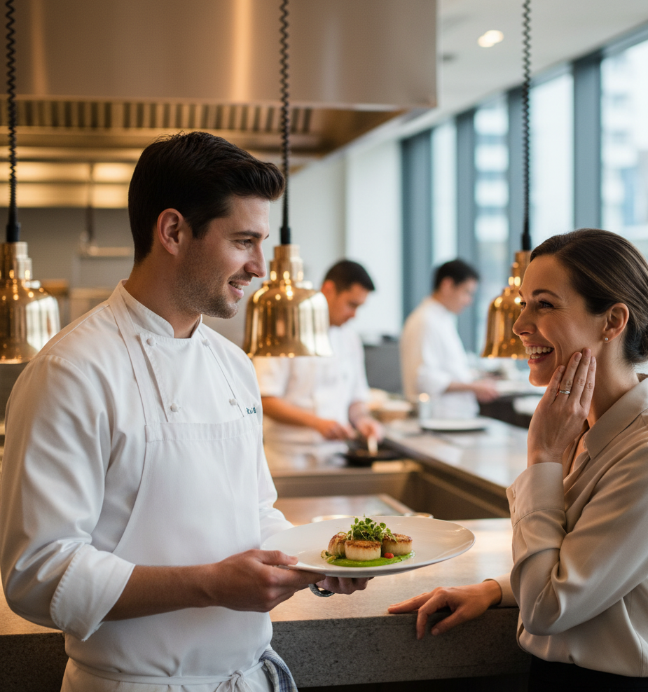 ¿Cómo puedo elogiar la comida?