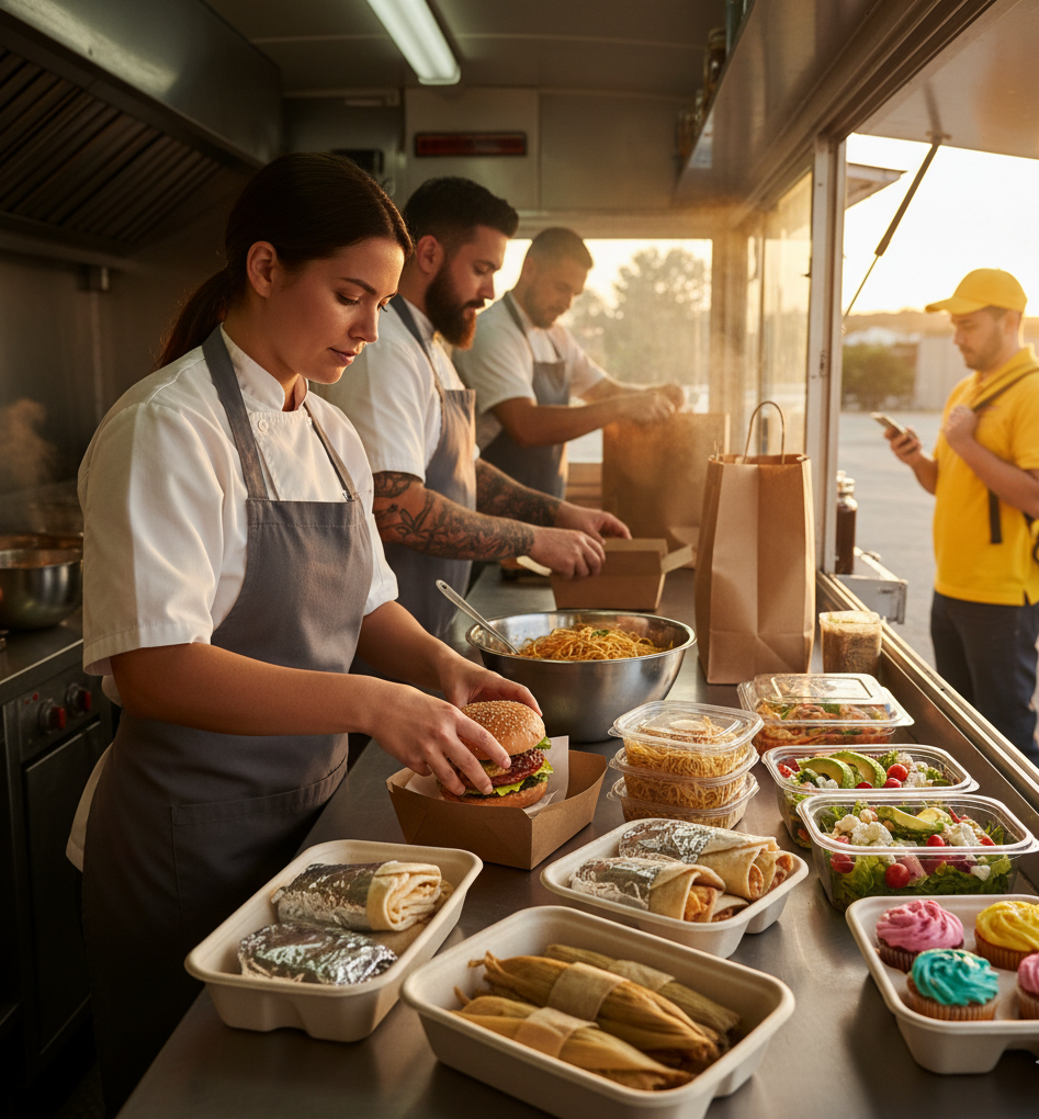 10 ideas de negocio de comida rentable con alta demanda