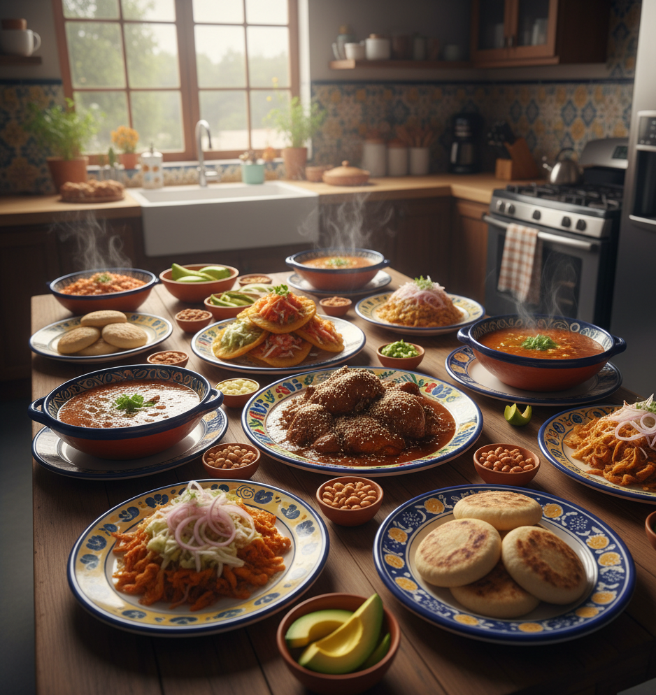 Comida casera en Puebla: Cómo disfrutar y generar ingresos desde tu cocina