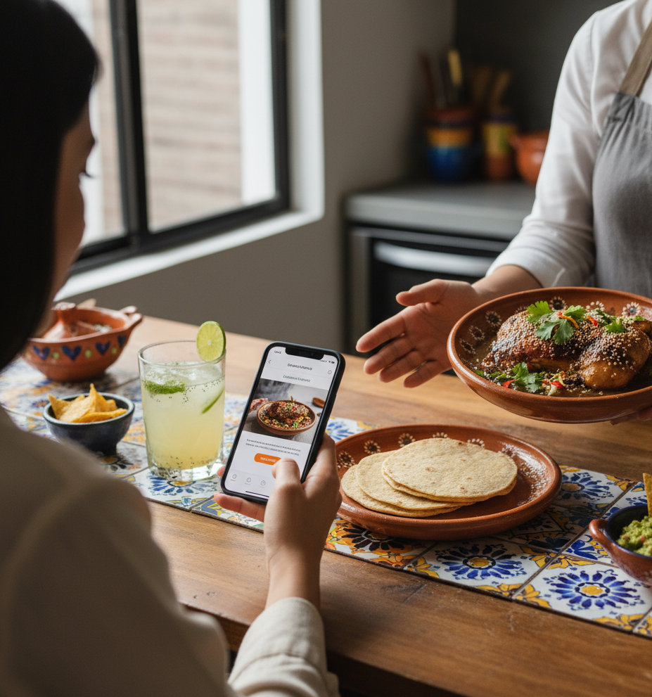 Reservar Comida Casera en Mi Ciudad: Encuentra y Aparta Comida Hecha en Casa Cerca de Ti