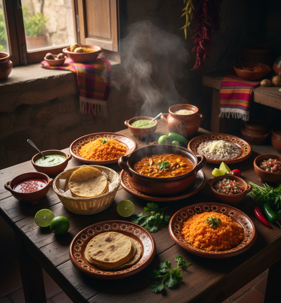 Comida casera a domicilio en México