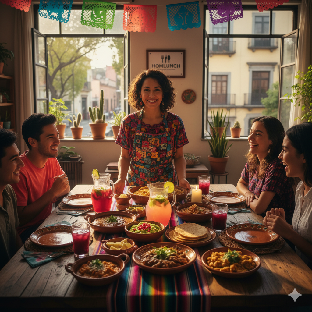 Descubre a los mejores anfitriones Homlunch en CDMX